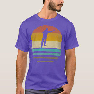 Darts Arrows Retro Sunset Old School T-shirt