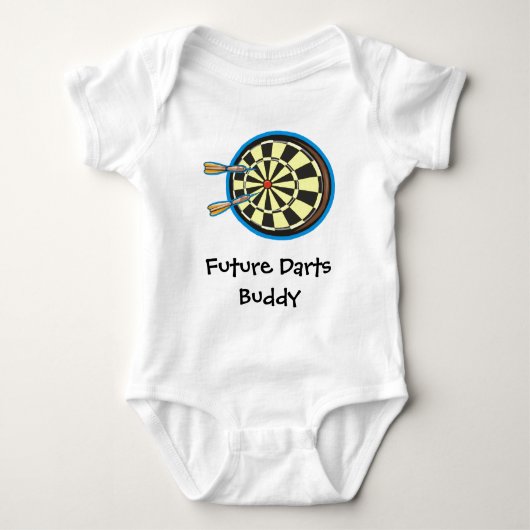 Darts Baby Babyhemd Romper (Voorkant)