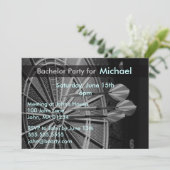 Darts Bachelor Party Invitation Kaarten (Staand voorkant)