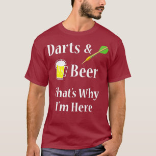 Darts Beer Funny for Dart Player Premium T-shirt