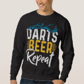 Darts Beer Repeat  Dart Player Trui (Voorkant)