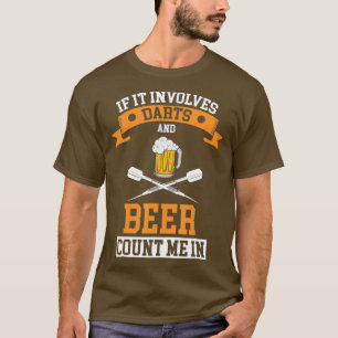 Darts Bier Gift T-shirt