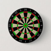 Darts Board Lapel Pin Button Badge (Voorkant)