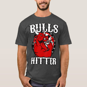 Darts Bull Bullseye Hitter Strong 180 Champions T-shirt