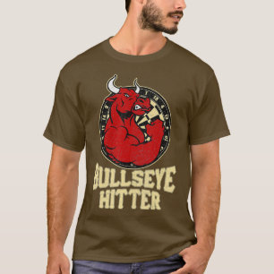 Darts Bull Bullseye Hitter Strong 180 Champions T-shirt