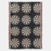 Darts, Bulls Eye Deken (Voorkant Verticaal)