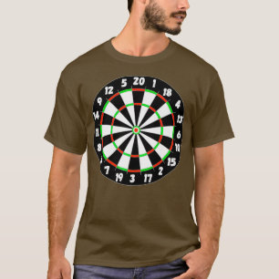 Darts Bullseye Board Arrow Games Target Dart T-shirt