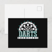 Darts Champion Briefkaart (Voorkant / Achterkant)