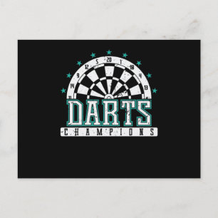 Darts Champion Briefkaart