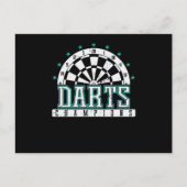Darts Champion Briefkaart (Voorkant)