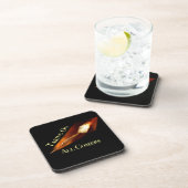 Darts Champion neemt alle komers over Bier Onderzetter (Rechterzijde)