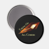 Darts Champion neemt alle komers over Magneet (Voorkant / Achterkant)