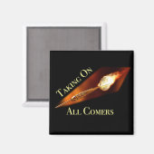 Darts Champion neemt alle komers over Magneet (Voorkant / Achterkant)