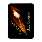 Darts Champion neemt alle komers over Magneet (Verticaal)