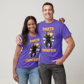 Darts Chimpion Grappige Pun Darts Speler Gift T-shirt (Unisex)
