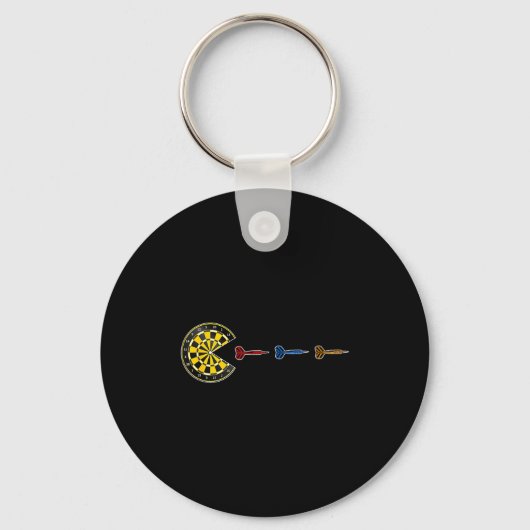 Darts - dart-man sleutelhanger (Voorkant)
