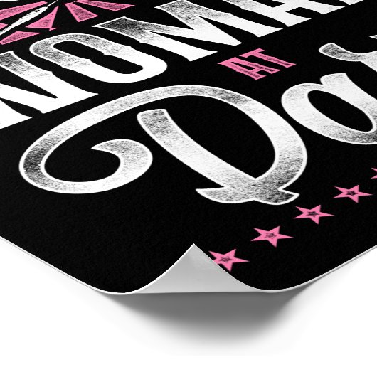 Darts Dart onderschat een vrouw in de kunstkunst n Poster (Hoek)