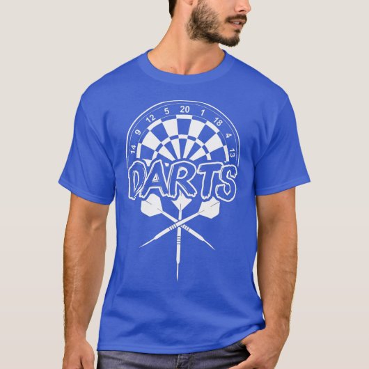 Darts dart player darts dart t-shirt (Voorkant)
