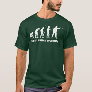 Darts Dart Player Evolution Gift Mannen Vrouwen Ki T-shirt
