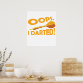 Darts Dart Poster (Keuken)