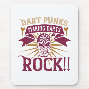 Darts - Dart Punks maakt Darts Rock! Muismat