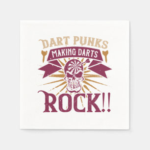 Darts - Dart Punks maakt Darts Rock! Servet