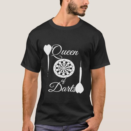 Darts Dartboard Dart Shooter T-shirt (Voorkant)