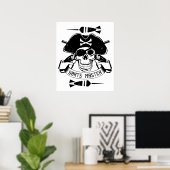 Darts - Darts Master Skull Poster (Thuiskantoor)
