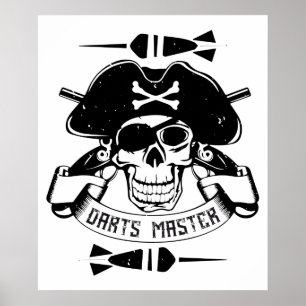 Darts - Darts Master Skull Poster