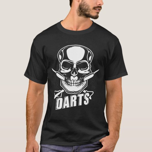 Darts darts motief darts t-shirt (Voorkant)