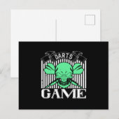 Darts - Darts - Spelmachine Briefkaart (Voorkant / Achterkant)