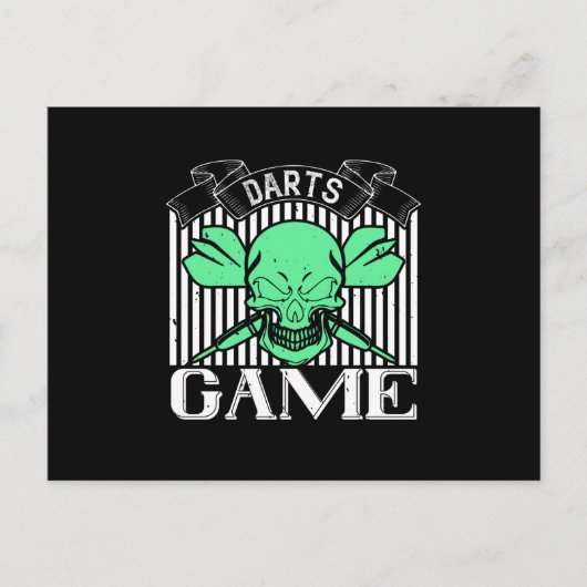 Darts - Darts - Spelmachine Briefkaart (Voorkant)