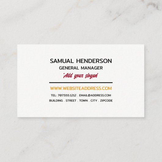 Darts Design, Darts Club Visitekaartje (Achterkant)