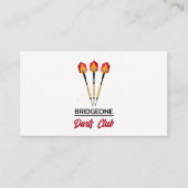 Darts Design, Darts Club Visitekaartje (Voorkant)