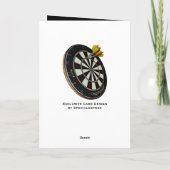 Darts Design Groeten en notitiekaarten (Achterkant)