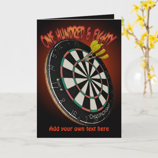 Darts Design Groeten en notitiekaarten (Gele Bloem)