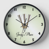 Darts Design Persoonlijke Zwarte Nummers (Voorkant)