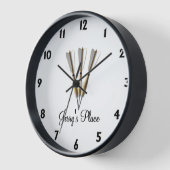 Darts Design zwarte cijfers (Hoek)