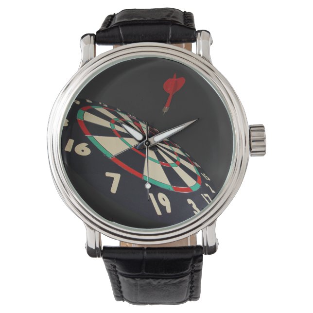 Darts Destination Bullseye Horloge (Voorkant)