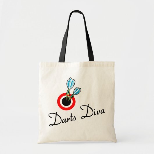 Darts Diva Tote Bag (Voorkant)