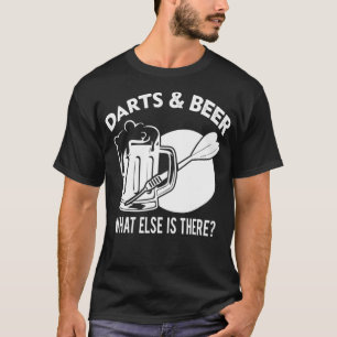 Darts Drink grappige Hobbies citeert kunstspeler T-shirt