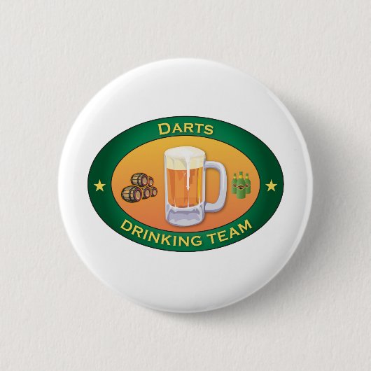 Darts Drink team Ronde Button 5,7 Cm (Voorkant)