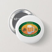 Darts Drink team Ronde Button 5,7 Cm (Voorkant /achterkant)