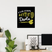 Darts - Evolutiedartners Poster (Thuiskantoor)