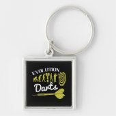 Darts - Evolutiedartners Sleutelhanger (Voorkant)