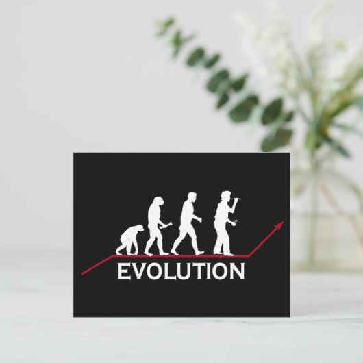 Darts Evolution Briefkaart (Staand voorkant)