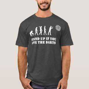 Darts Evolution Grappige Darts Gift T-shirt