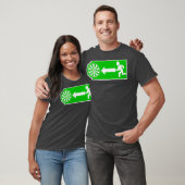 Darts Exit Arrow - Doel Verjaardagscadeau Grappig T-shirt (Unisex)