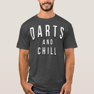 Darts Fan Bar Spel Hobby Sport Lover Speler T-shirt
