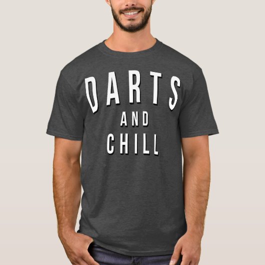 Darts Fan Bar Spel Hobby Sport Lover Speler T-shirt (Voorkant)